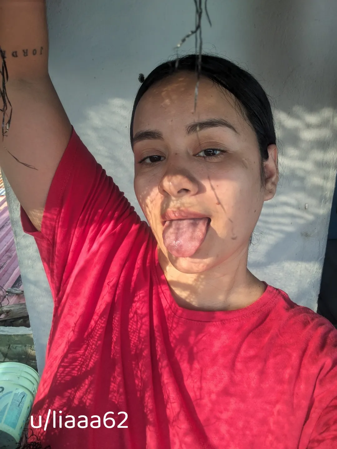 Do you prefer my tongue outside or inside your cock? posted by liaaa62