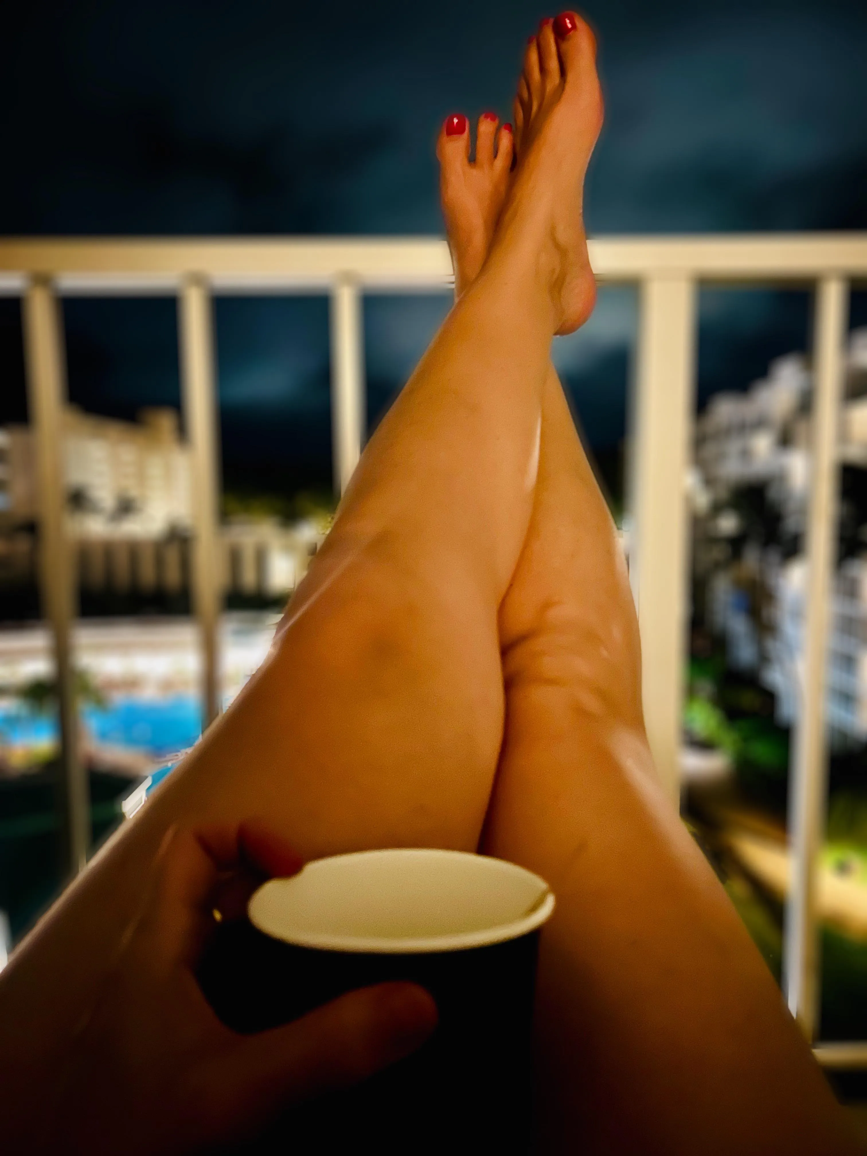 Flights over. It’s a vodka soda in a paper coffee cup night. ✈️ posted by flytoeat