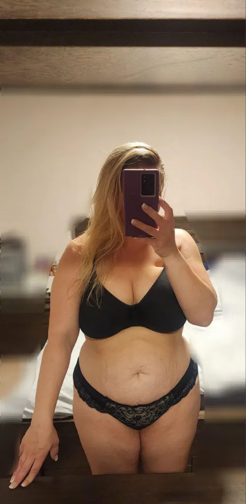 Just a basic busty MILF flaunting around in her bra and panties by LustingAfterLacey