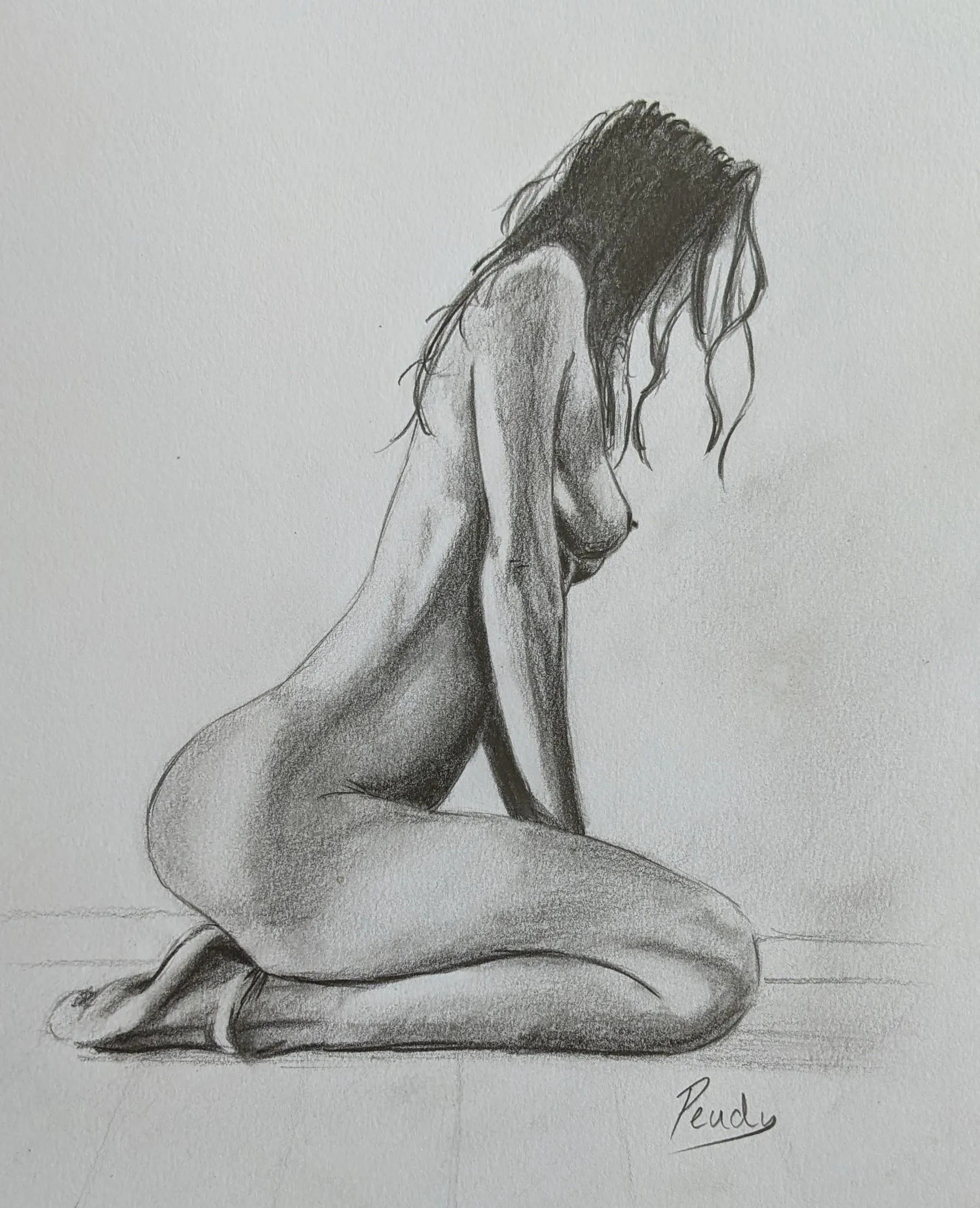 Kneeling by Peudy posted by Peudy123