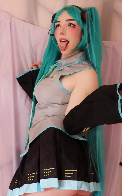 Miku Ahegao :3 x by AliciaAhegao