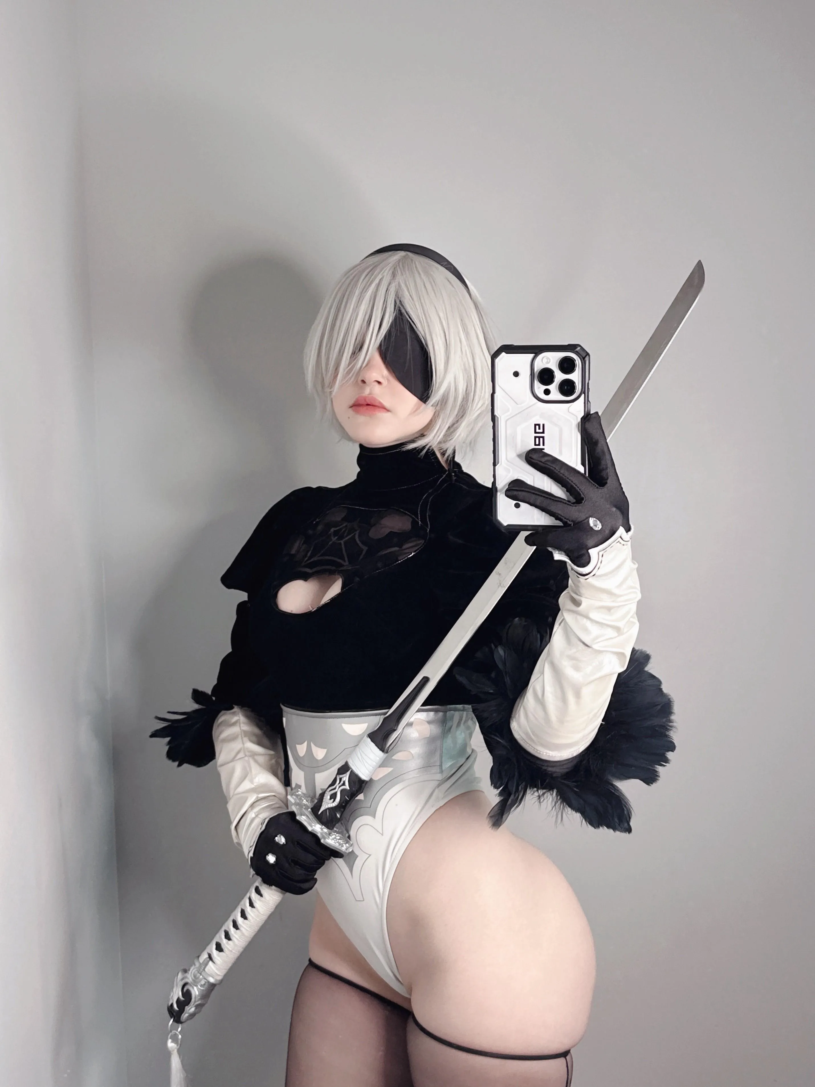 My cosplay of 2B (Emilia) posted by kutzumaki