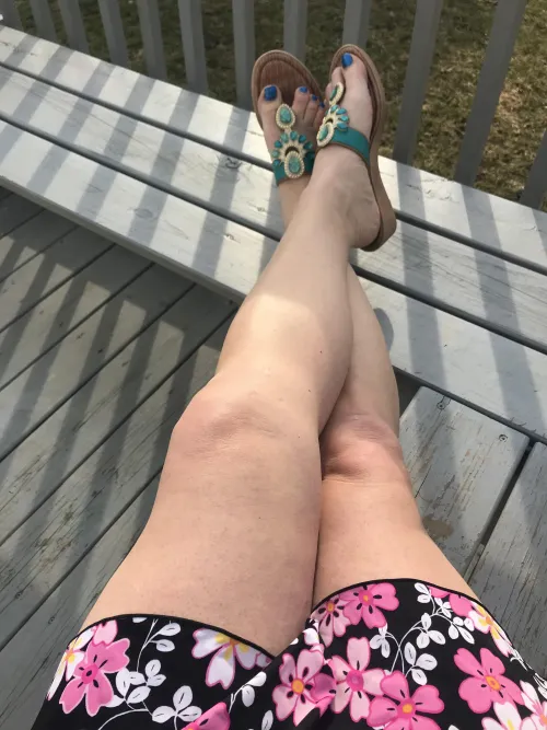 My fancy flip flops by EveWilliams3333