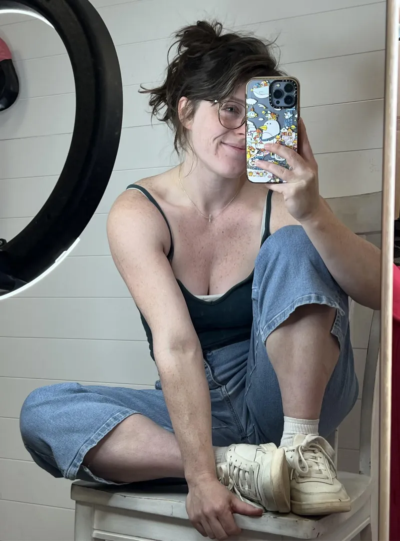 Not my traditional type of post here, but hopefully my chest freckles still bring ya joy by freckledspirit