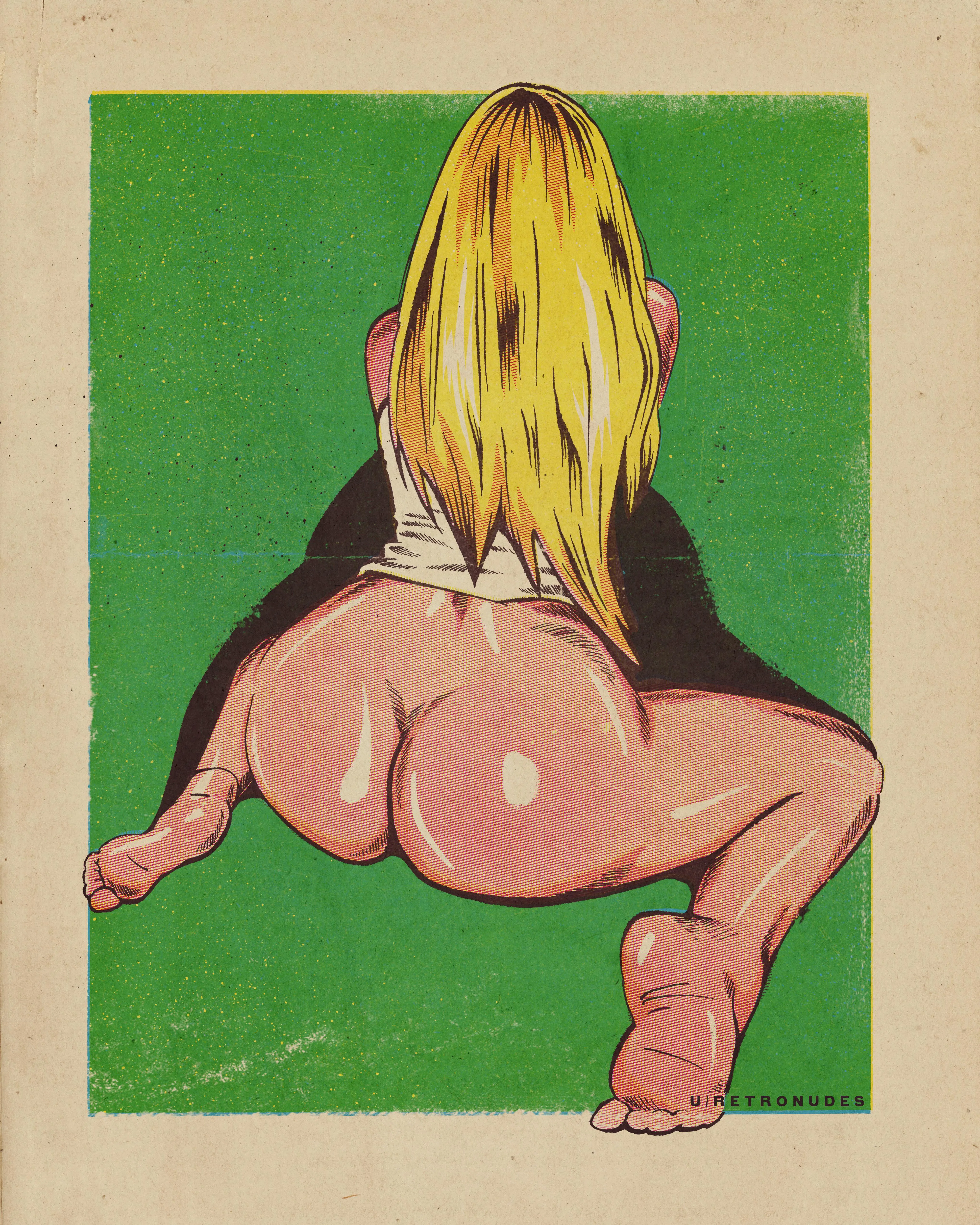 Peach by me posted by retronudes