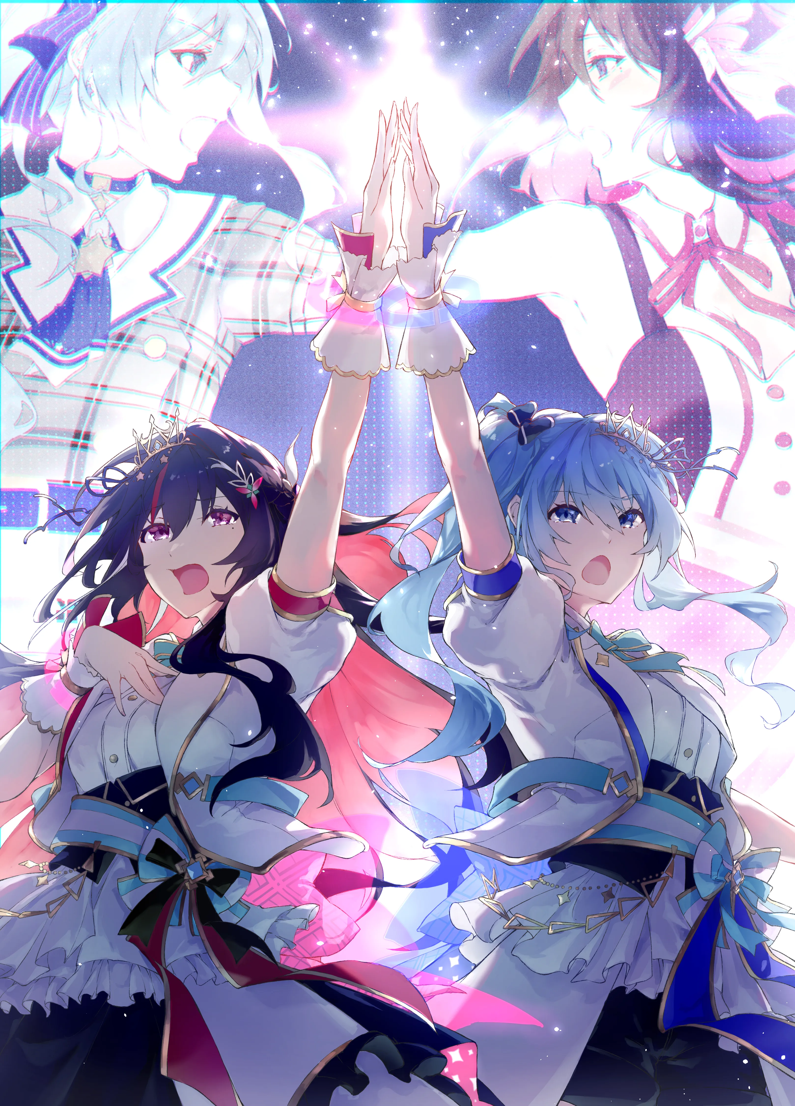 Azki, Hoshimachi Suisei (VTuber) [asahi tsujino] posted by MrZerFox