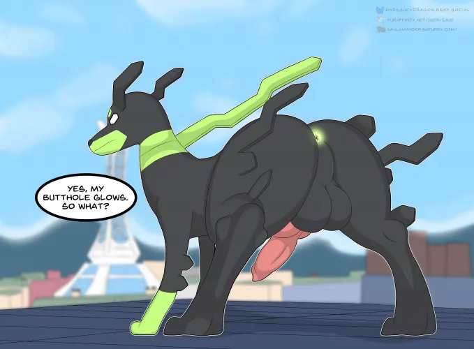 Zygarde 10% forme [M] (OneSaucyDragon) by DRAGONKOCK