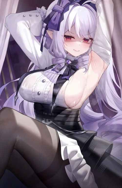 Angry Vivian Armpits (Jihua Tong) [Zenless Zone Zero] by llamanatee