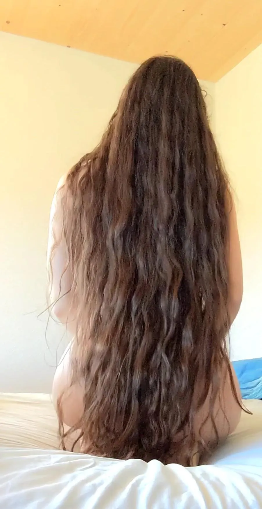 Another one of guess what I'm even wearing under all that hair posted by darkspellslingerie