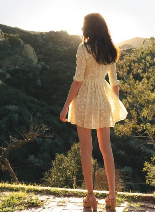 Enjoying a beautiful view by little__nymph