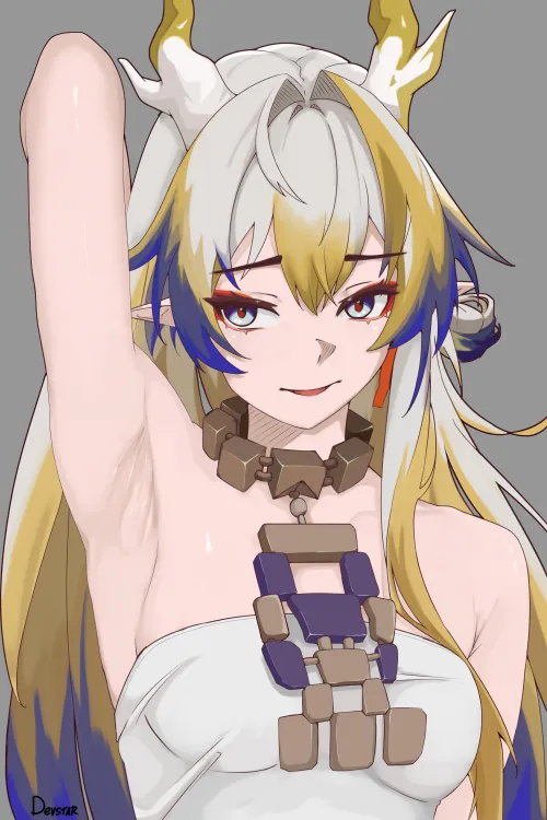 Shu (Fajar Devstar) [Arknights] by TheRoySez