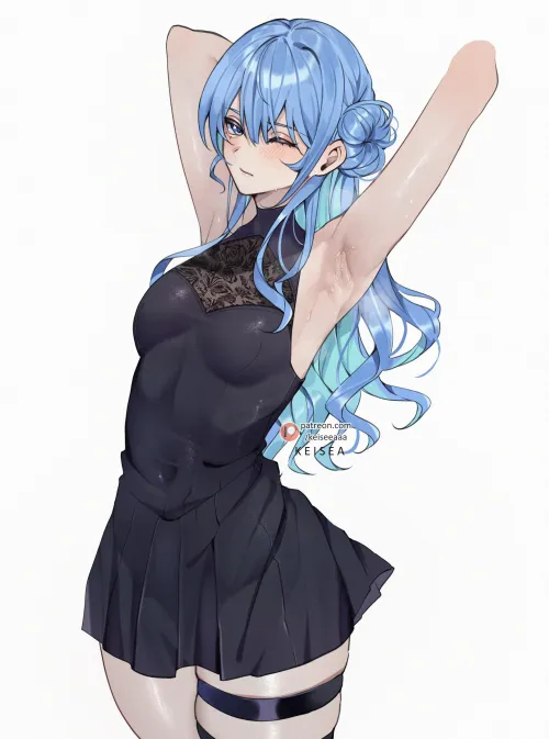 Suisei armpits by Silent_Steak_9540