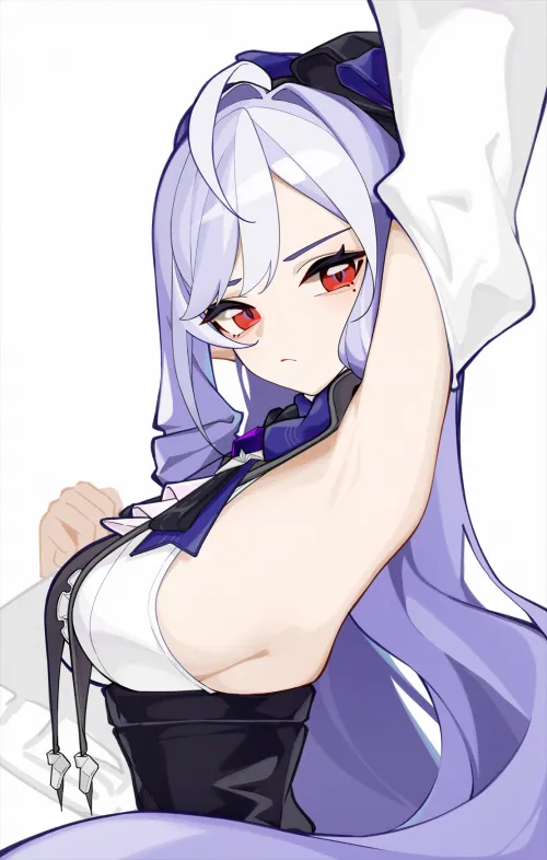 Vivian's side booba and armpits by marxsander2016