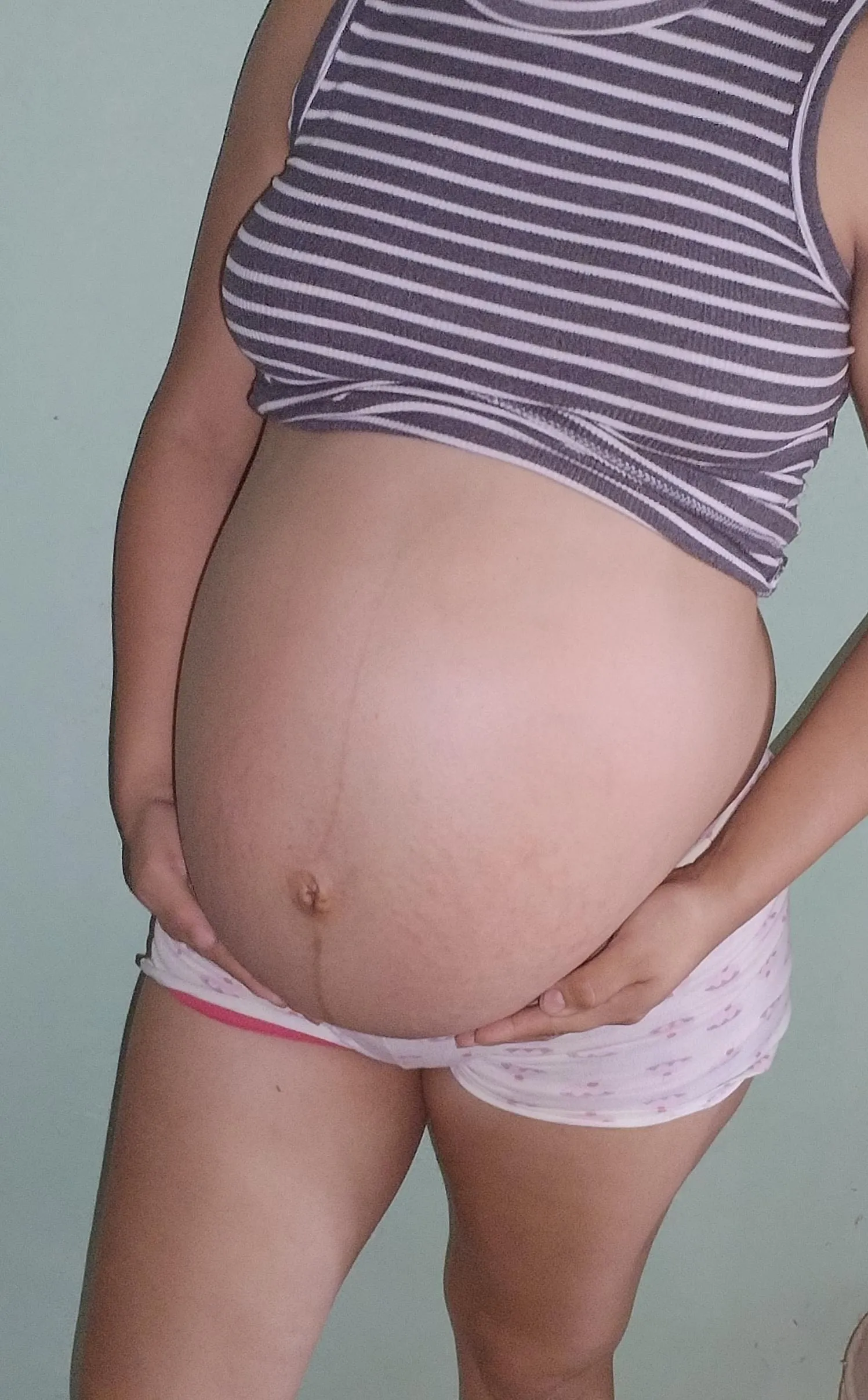 Counting the days until my baby bump explodes posted by akmv1312