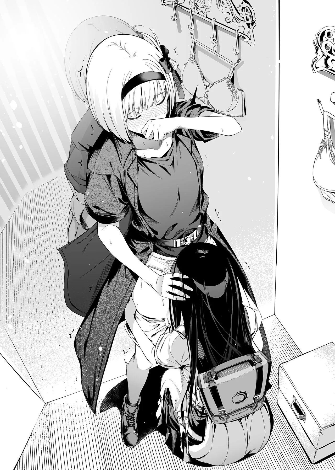 Having some fun in the fitting room [Lycoris Recoil] posted by BloodLustHunt