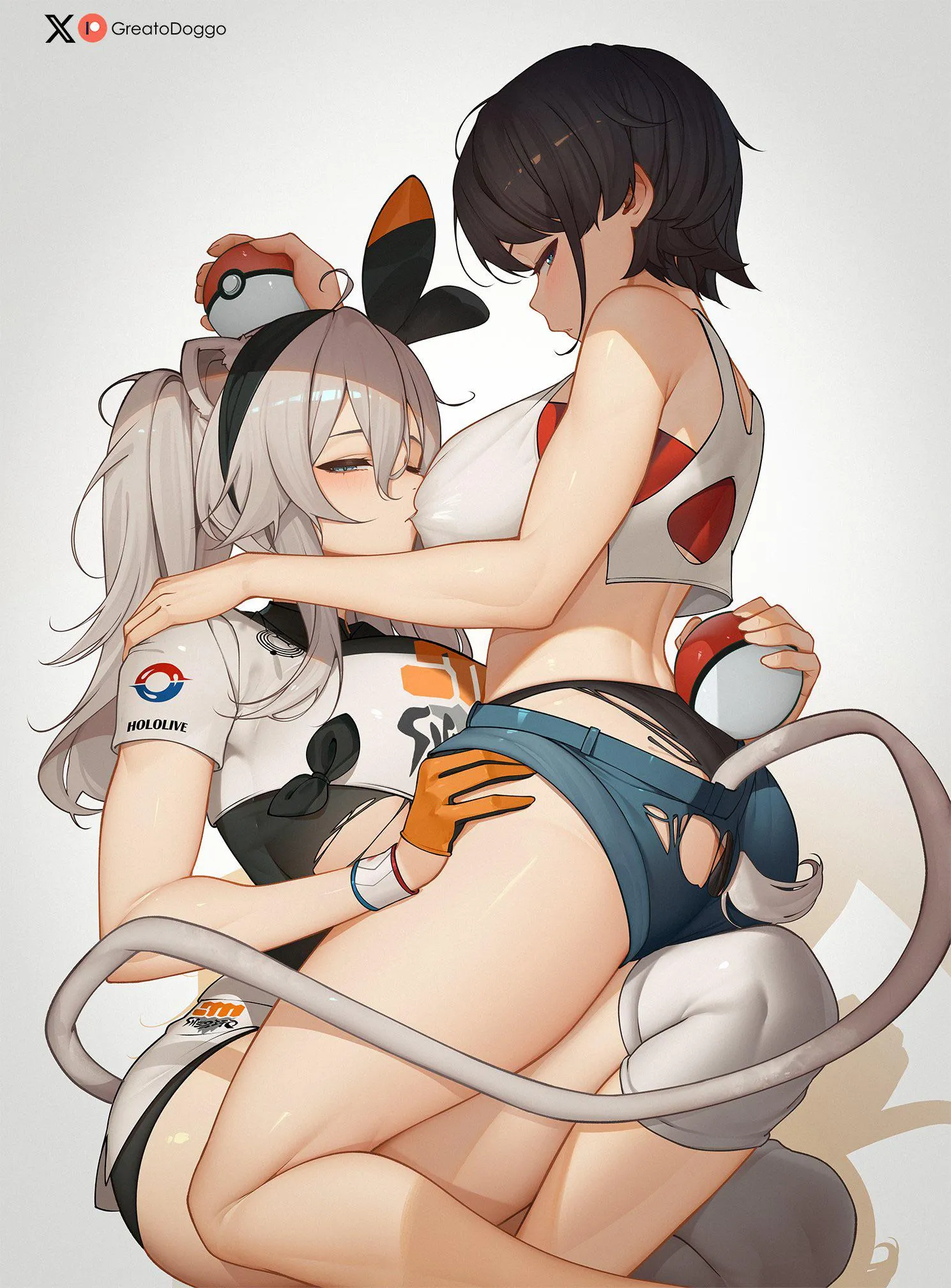 Shishiro Botan & Oozora Subaru [Hololive] posted by Silent_Steak_9540