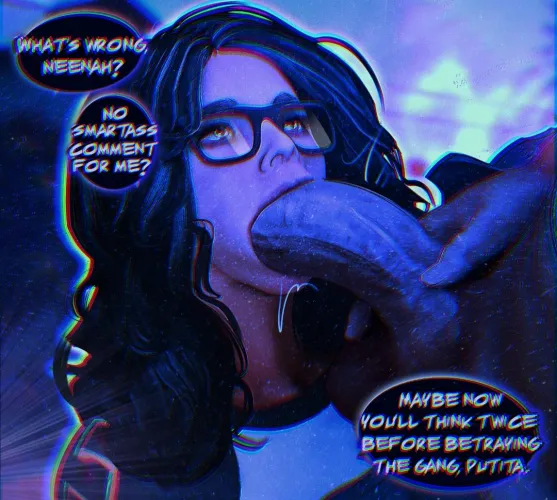 Shutting Neenah up (Rebelrock) by RVDKaneanite