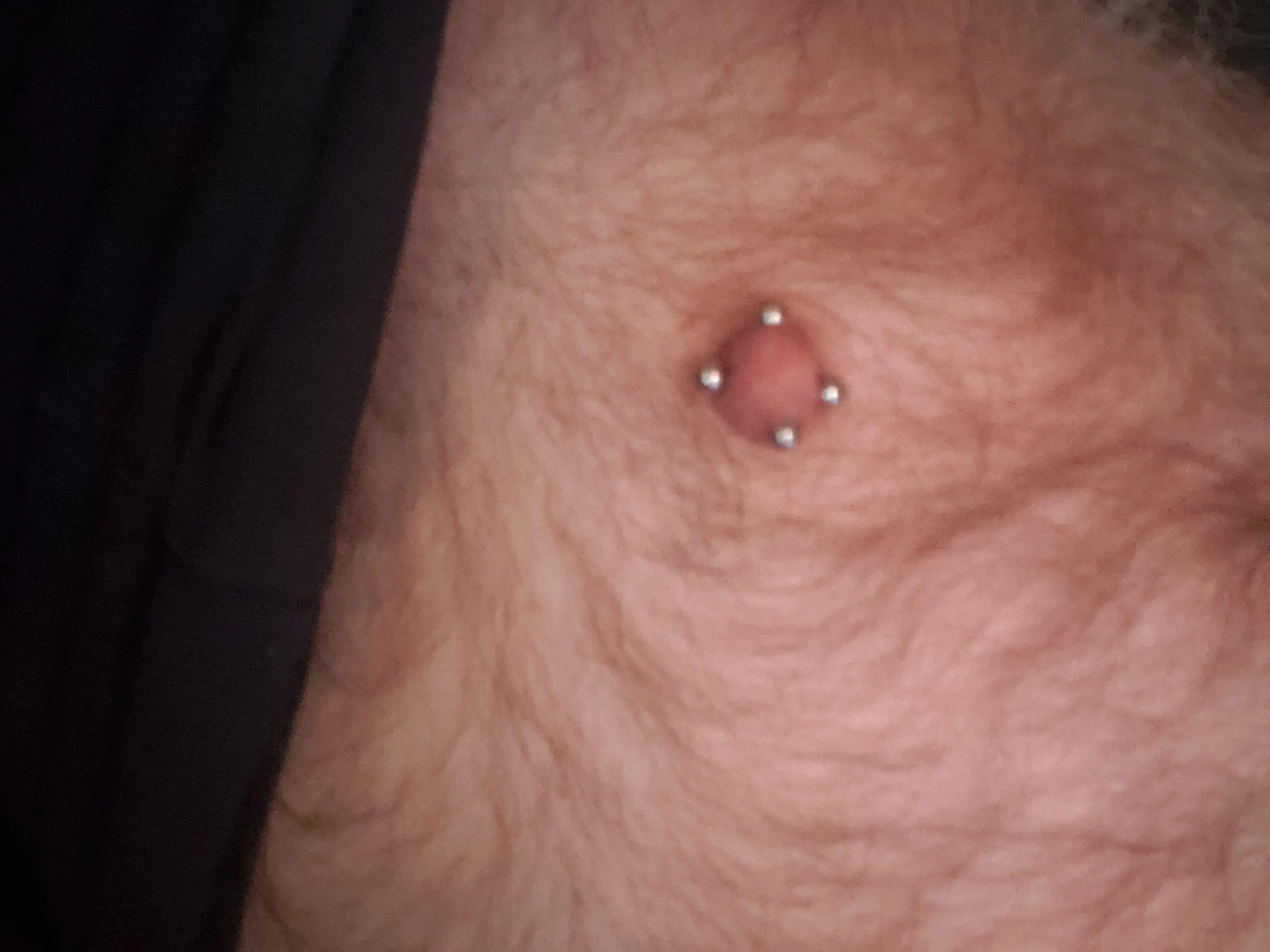 Vertical nipple piercings posted by No_Recover3235
