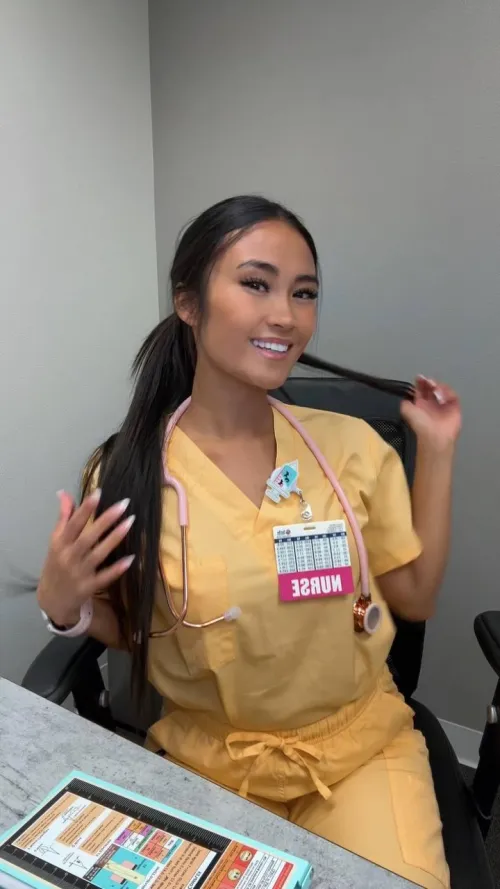 I’m your nurse, tell me where the pain is.. by nursesunshinexo