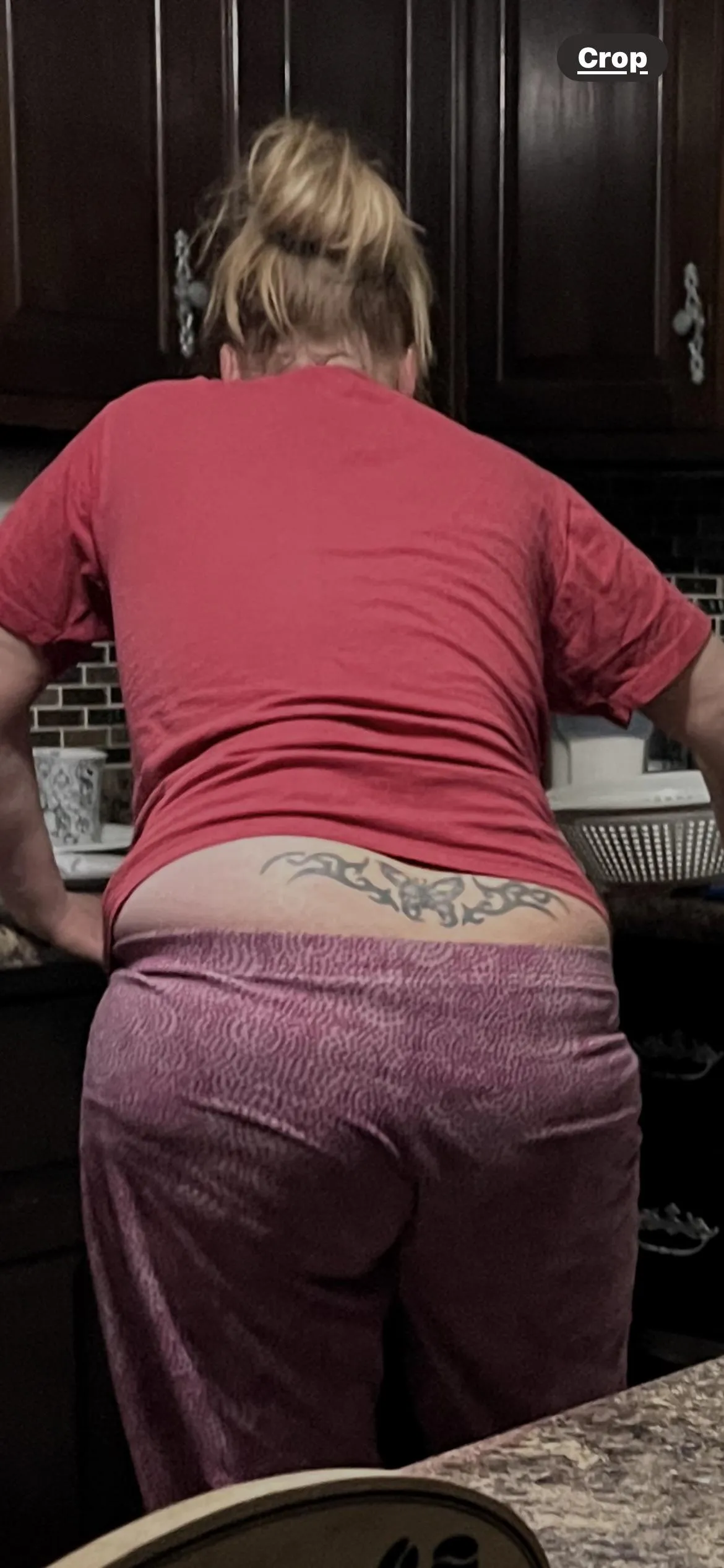 My wife’s sweet ass posted by TopShelfRosinDabs