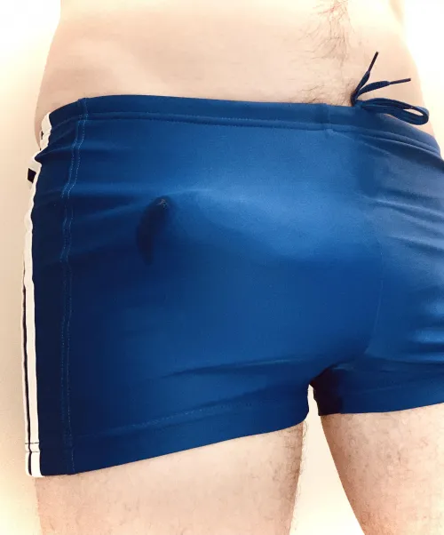 Subtle cock outline by horny-in-undies