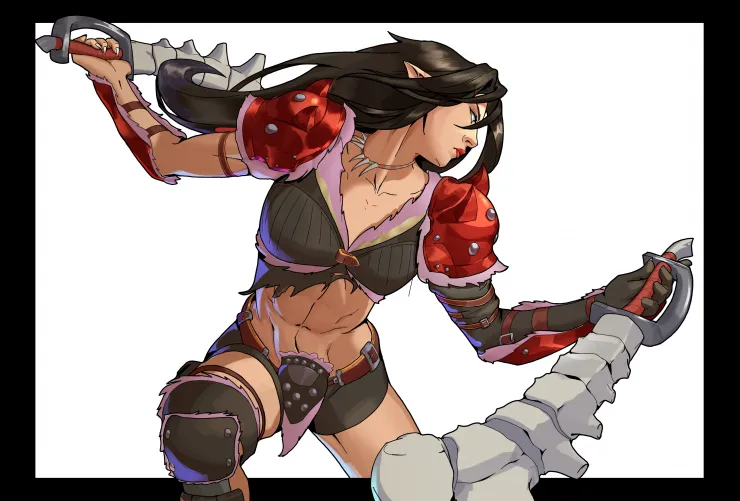 Lean Muscle Mommy (maxgalore_) [Monster Hunter OC] by Successful-Rub1963