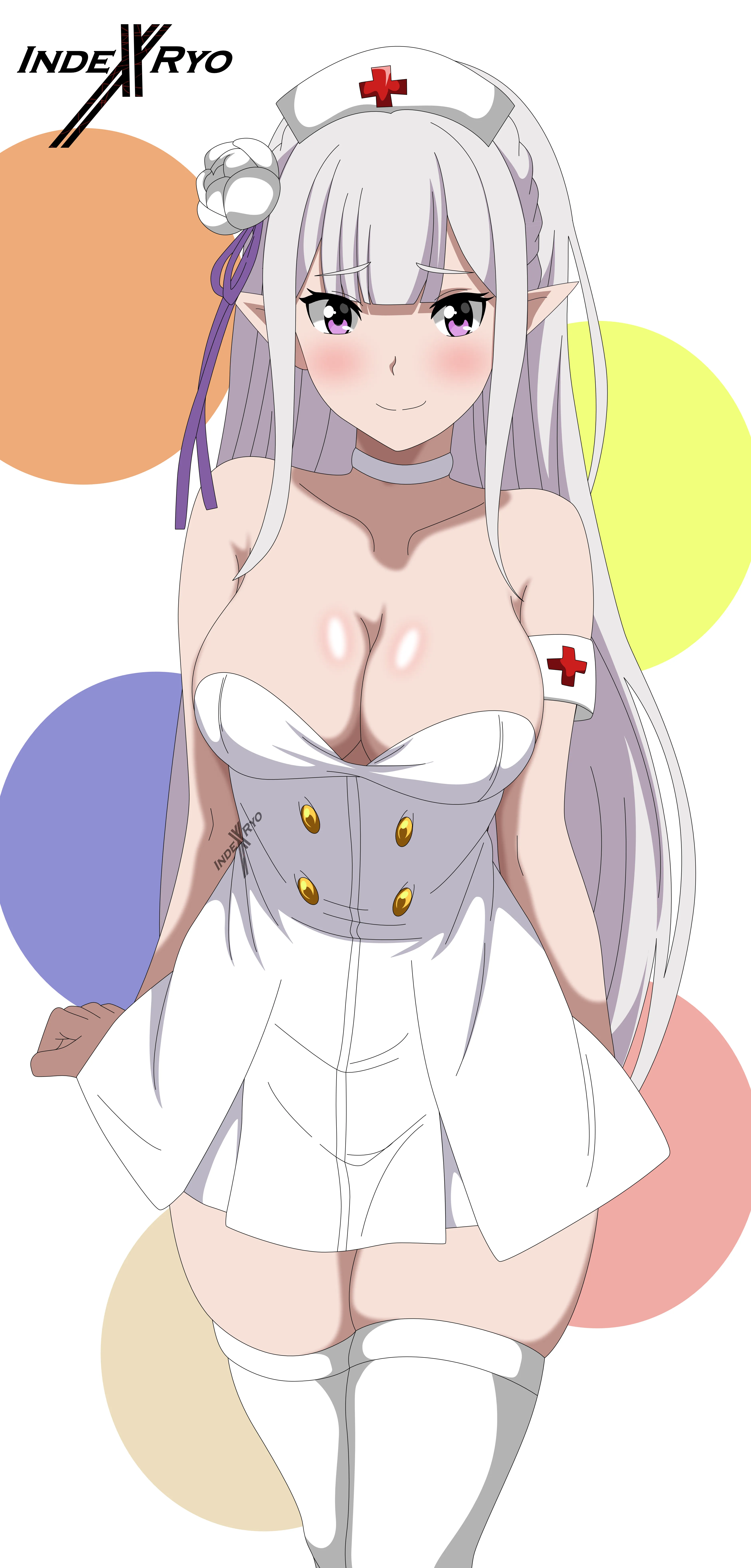 Nurse Emilia [Re zero kara hajimeru] posted by destinyherowolf