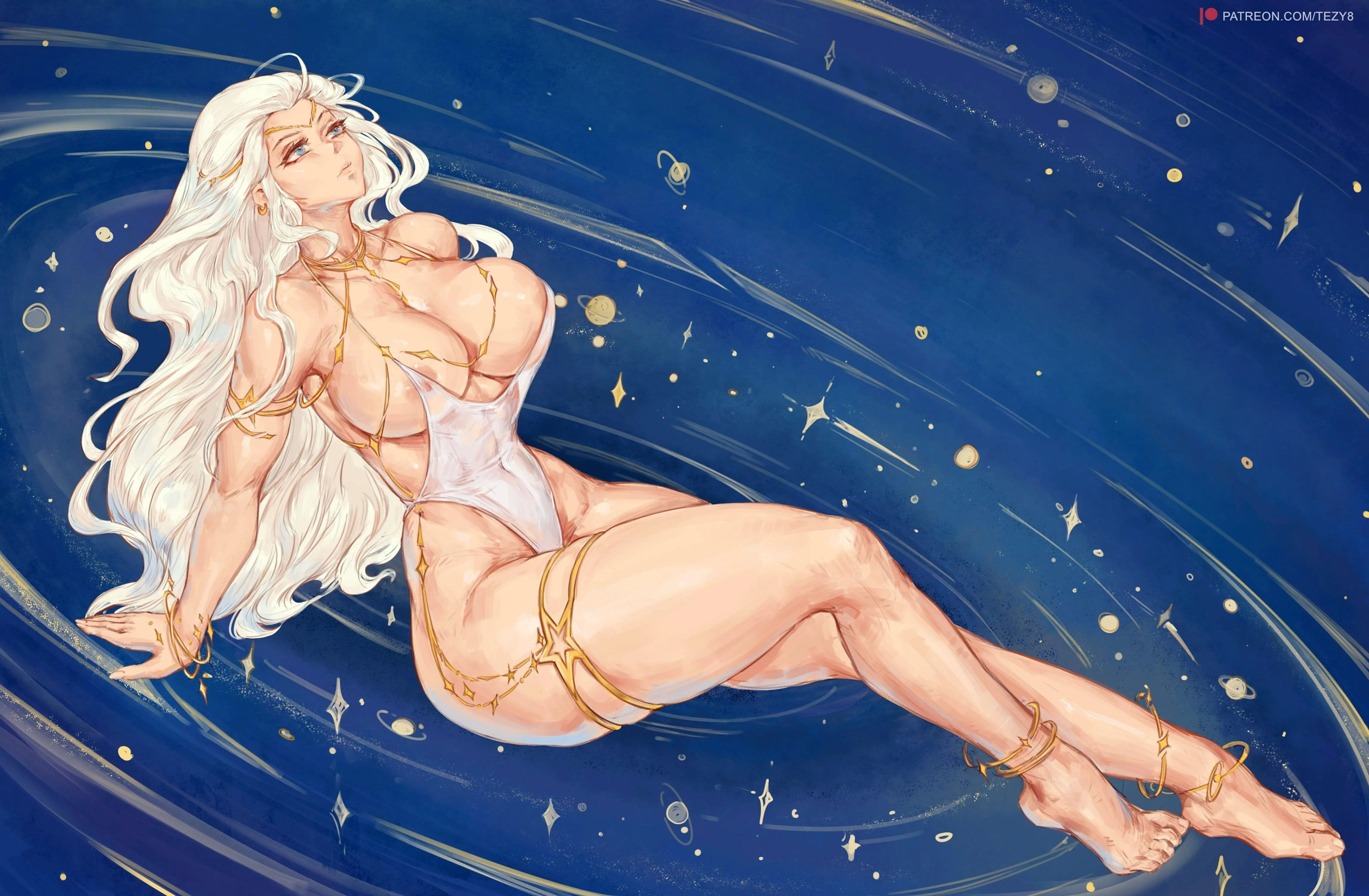 Star Goddess [Tezy8 Art] posted by StarvingArtist2000