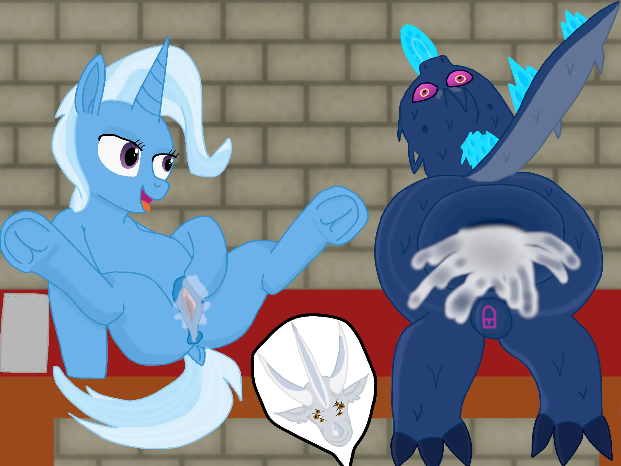 Trixie voyeurism (OC) posted by Xada_Nep_zealot