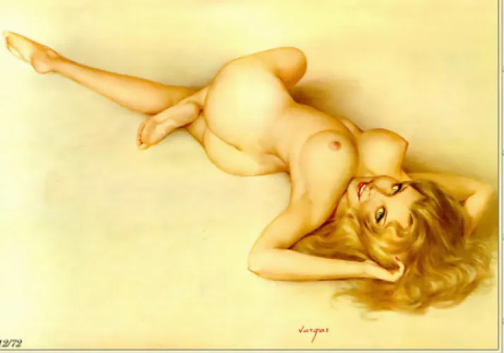 Alberto Vargas 1972 by GLCPIX