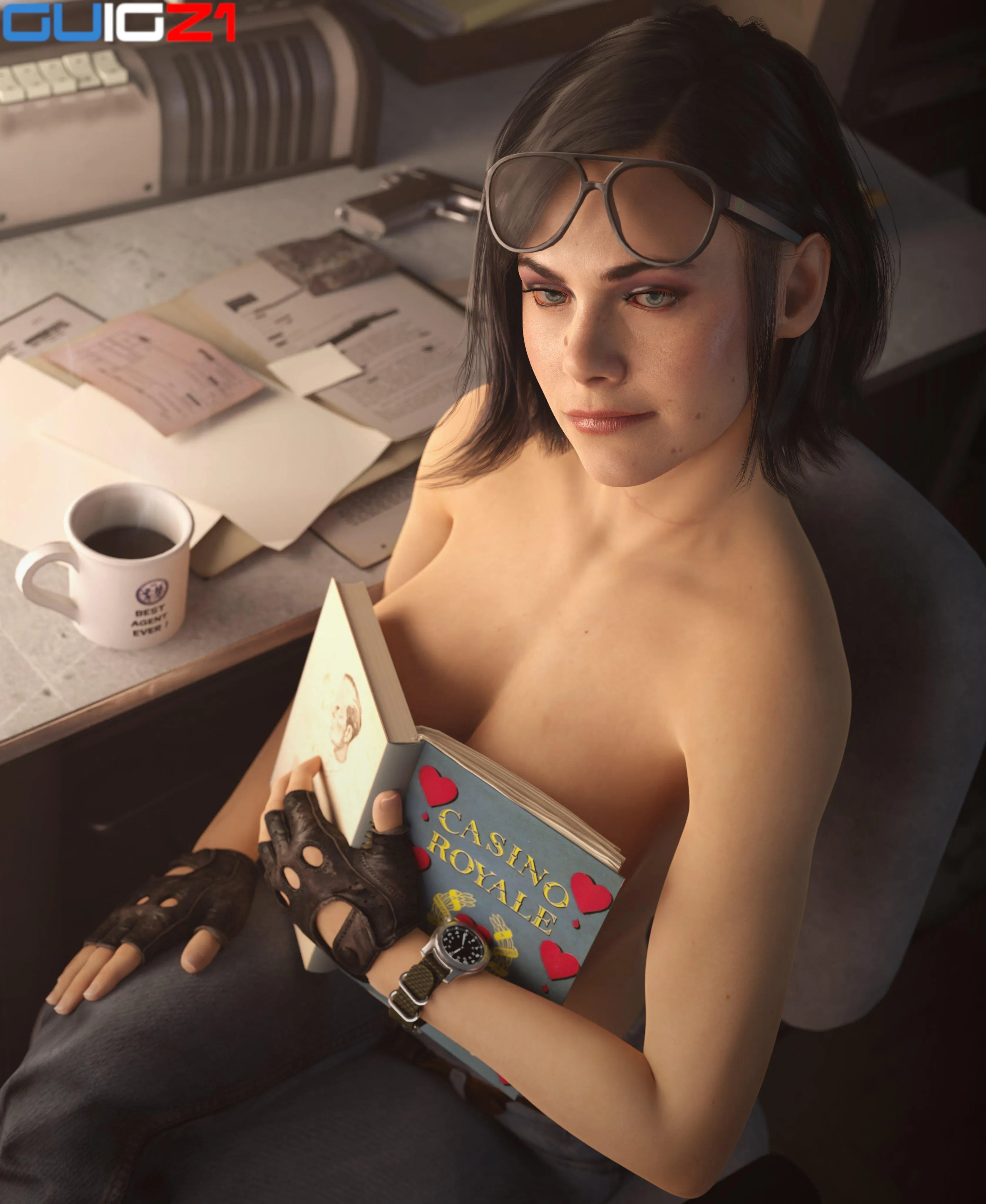 Helen Park - Boob Reading (GuiGZ1) posted by EroMestre