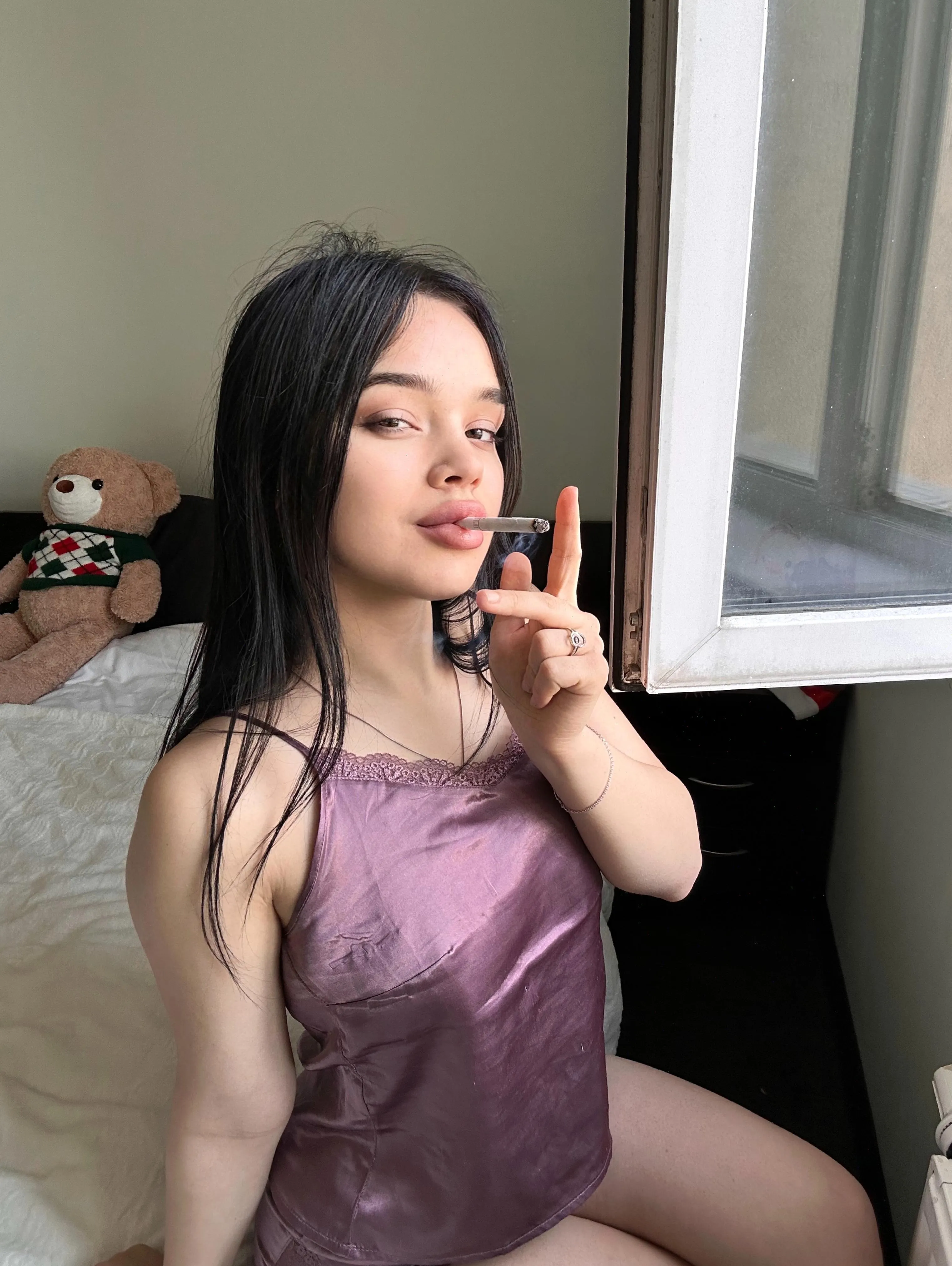 I love when the weather is good and I smoke a cigarette, my mood gets better posted by Golden_Twinklee