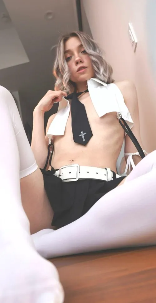 Let this blonde cutie make you feel better by ShyVelvetRose