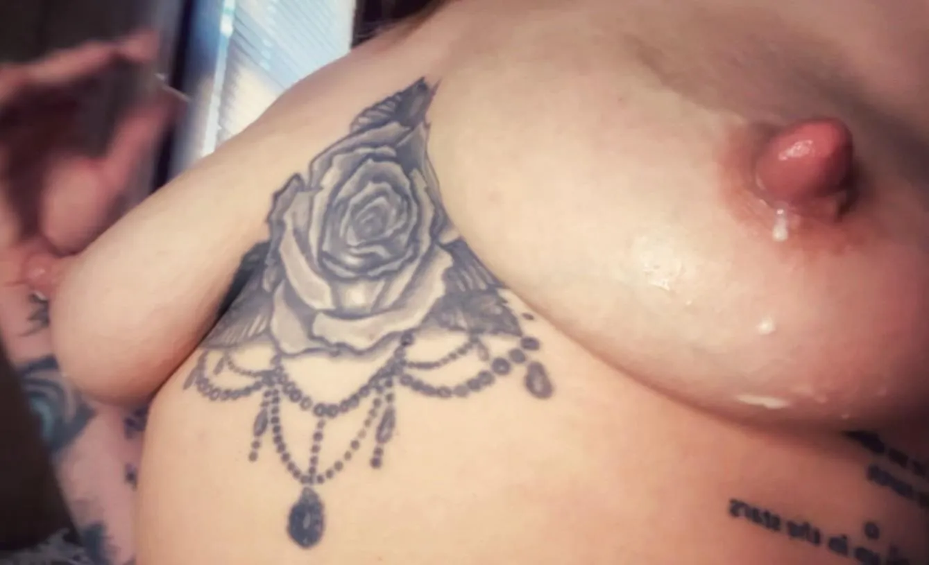 Run your tongue up my breast, licking up all the spilled milk, before finding my nipple and taking a sip straight from the source by WonderfulEarth6201