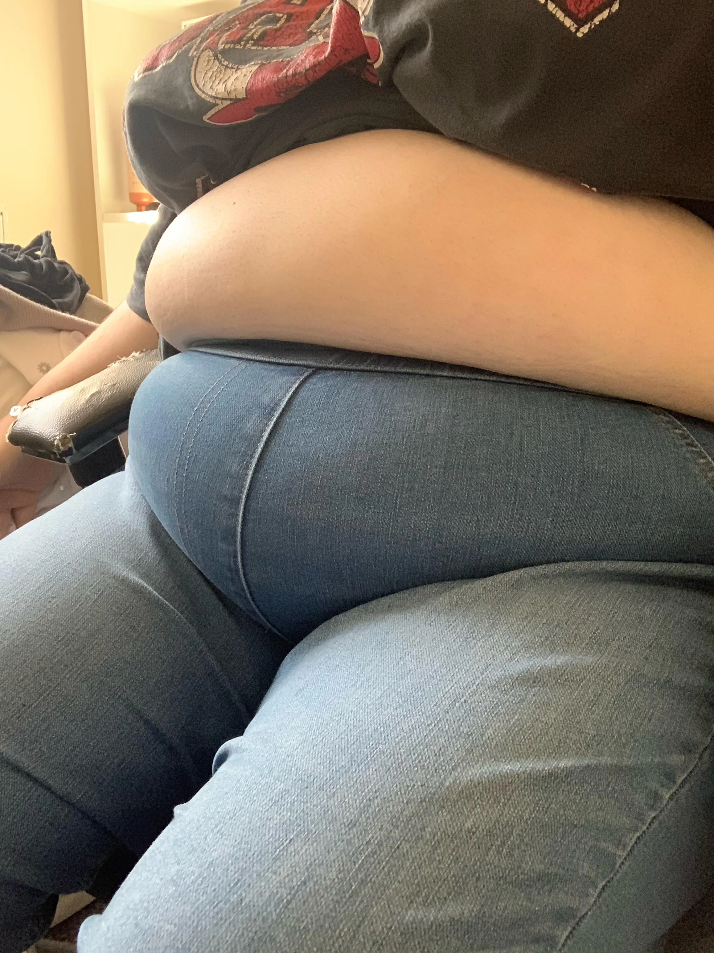 Super stuffed and wanting more… 23f feedee posted by Both_Frame3695