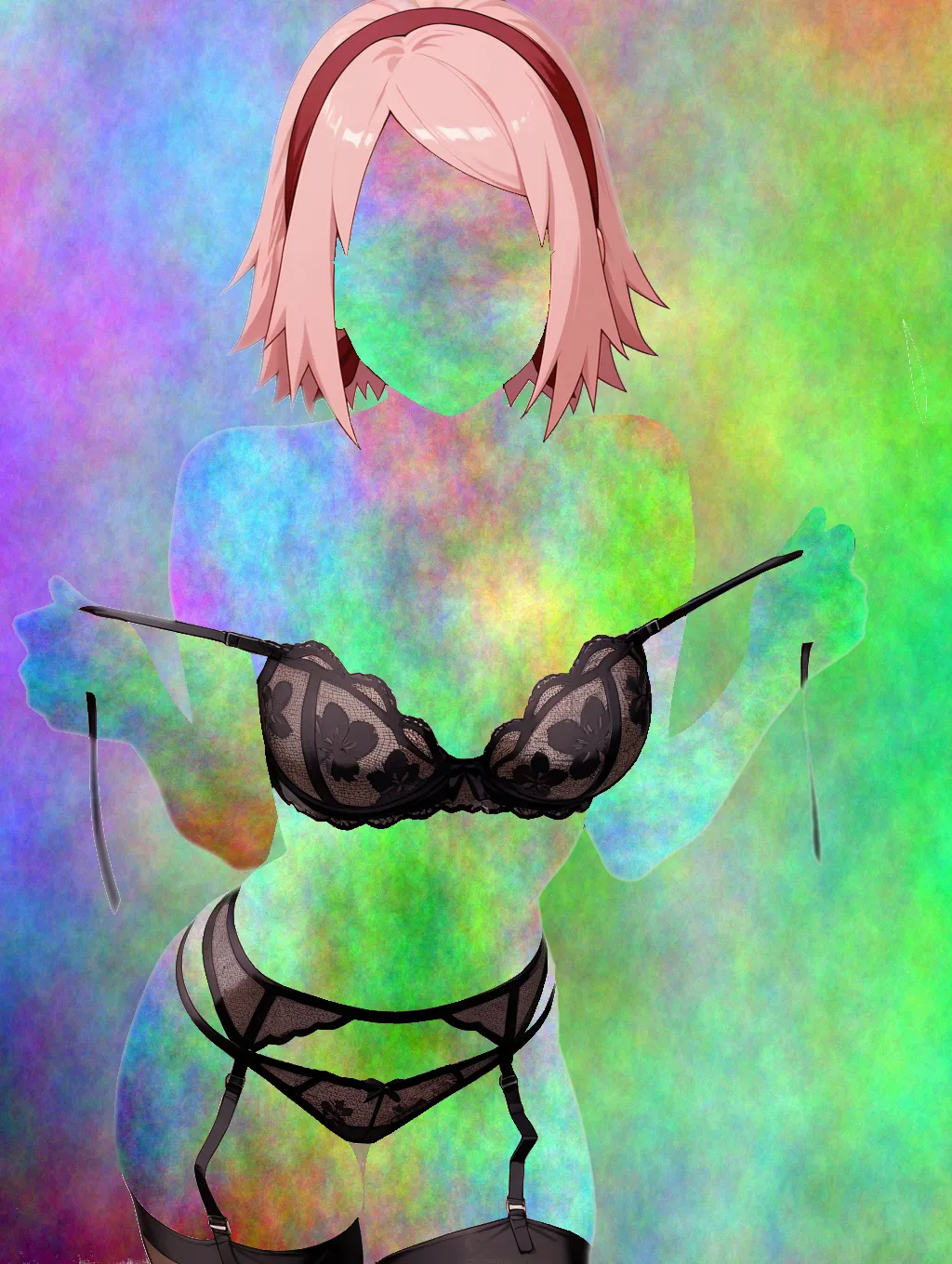 the more she strips off, the harder it is to see her... soon she'll be invisible! posted by throwitawayafterdark