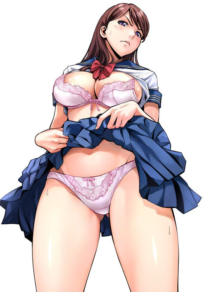 Disgusted Skirt Lift [Original] posted by xdragon2k