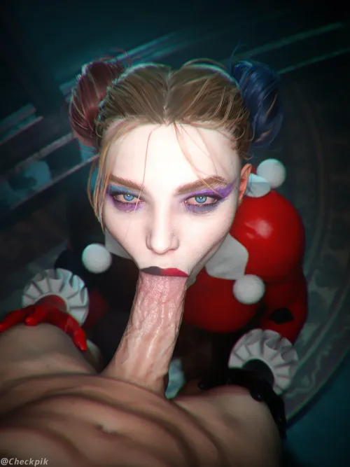 Harley sucking dick (Checkpik) by EroMestre