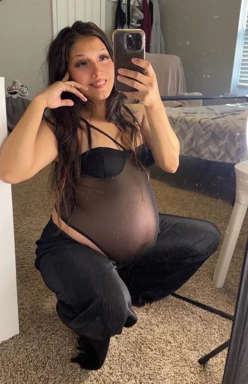 Does my big bump make you want me more? by DatChickenHead