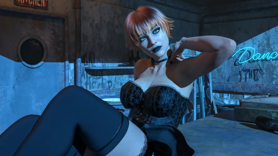 Goth Abby by Firevalleygames