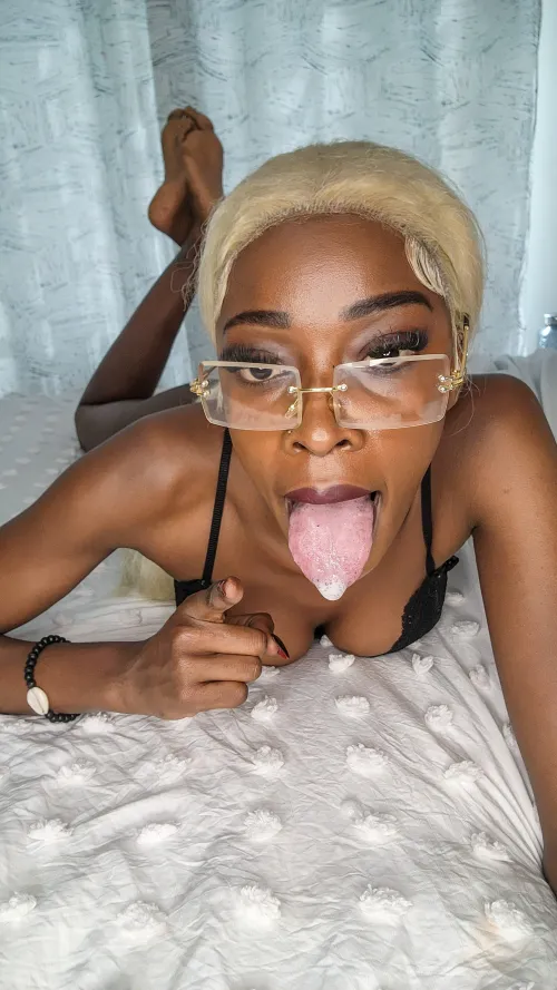 My sloppy tongue needs your boner by Fearless-Pair-2307