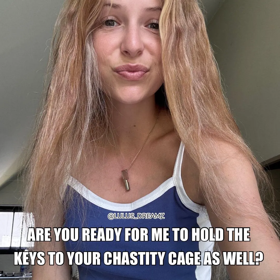 Ready to be locked by me? posted by lulusdreamz