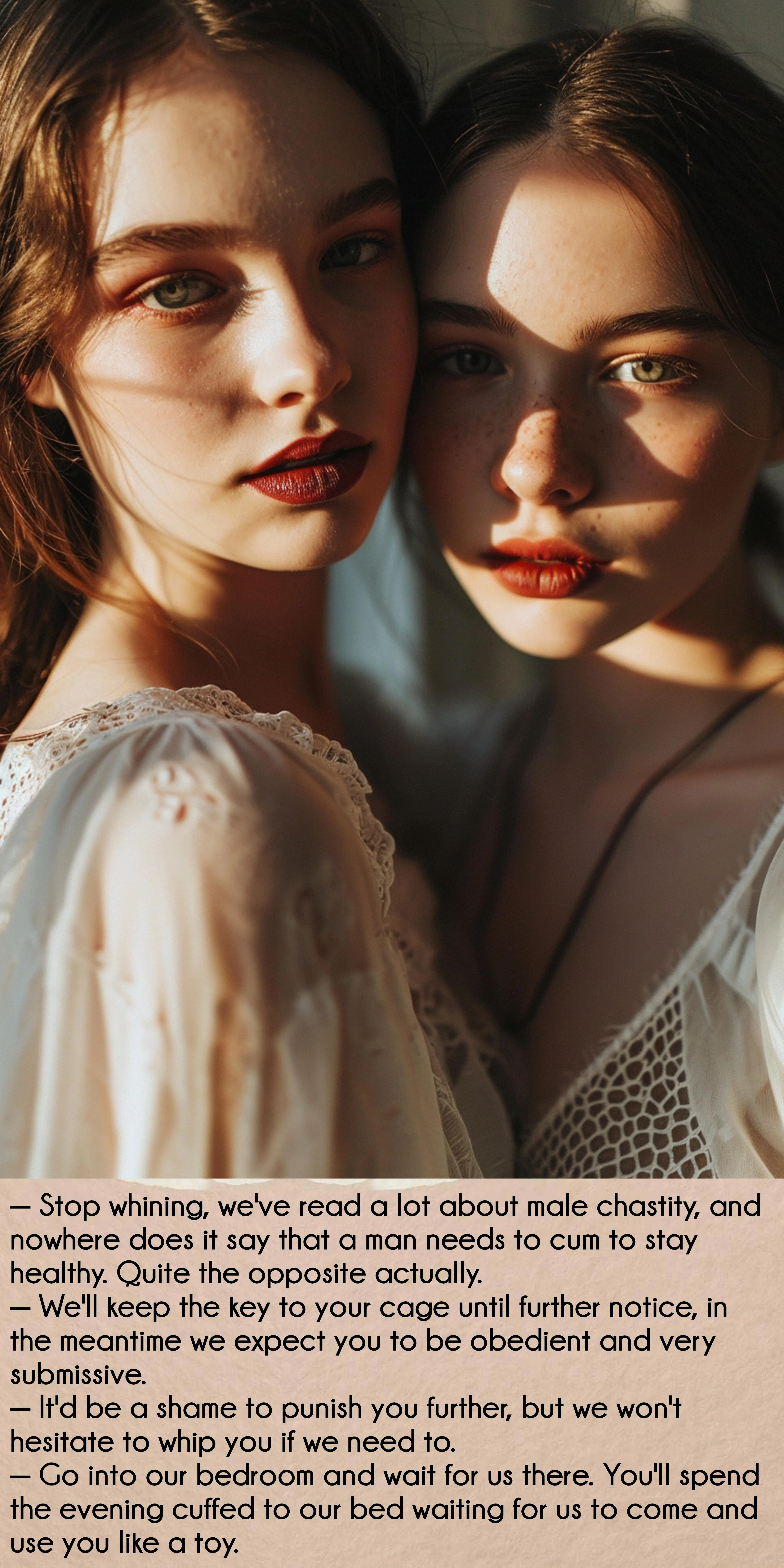 The male orgasm isn't necessary to a healthy life posted by Dominan-t