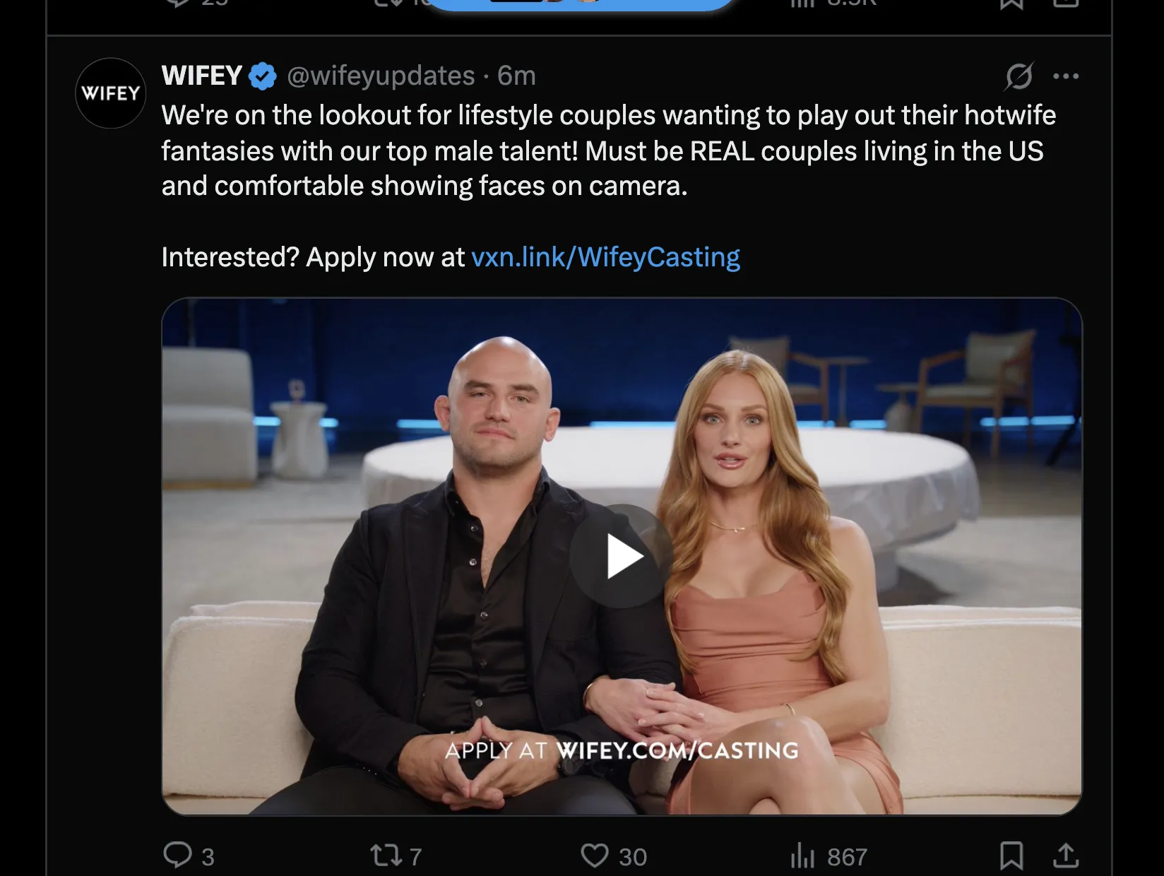 Vixen Media looking for couples posted by DSCholly