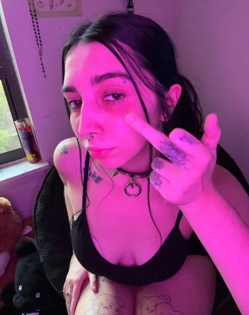 if you looked at my cleavage you’re a loser and you should pay for it. by angelfrompurgatory