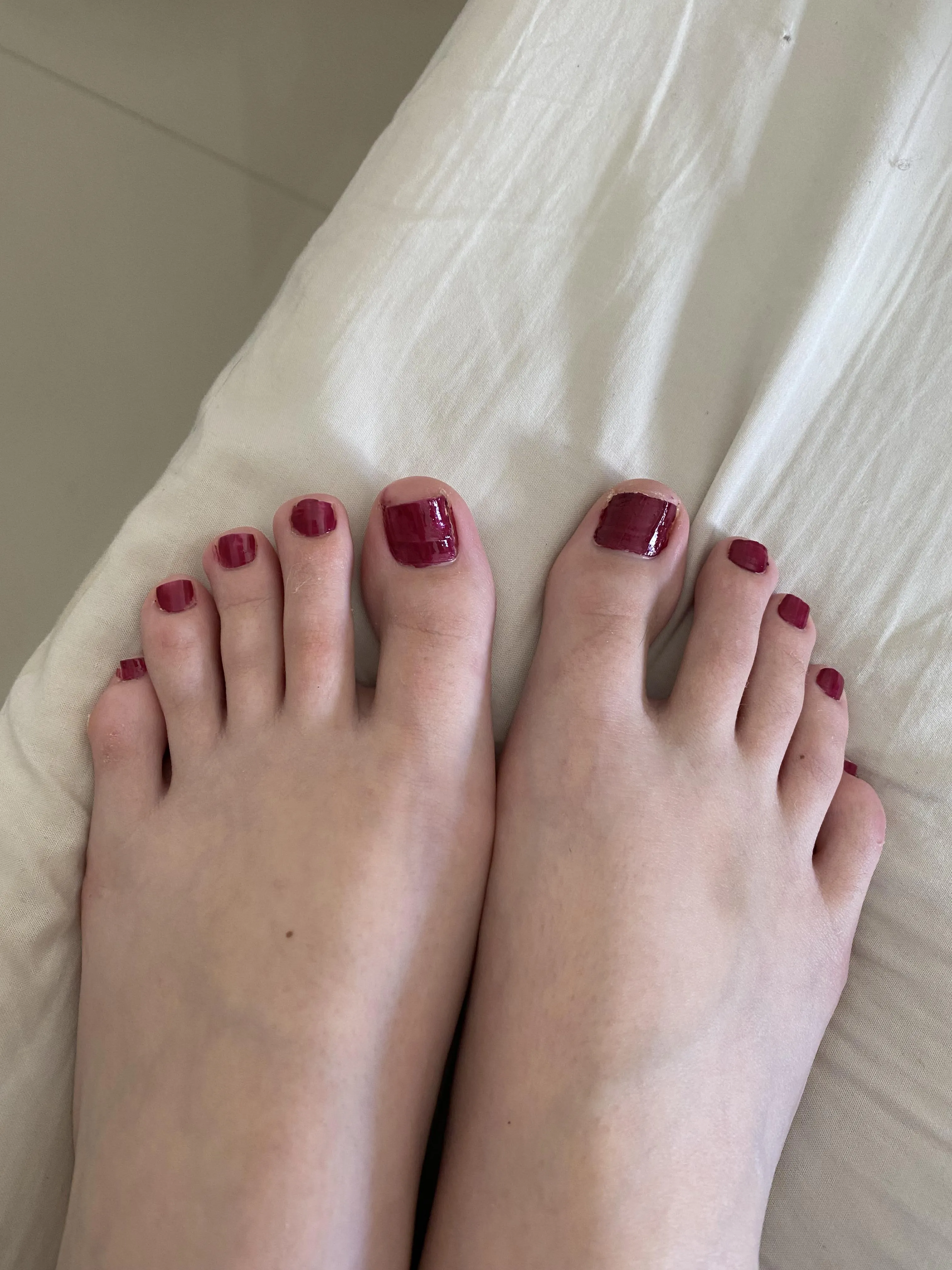 I love my long toes posted by LilAssKicker1
