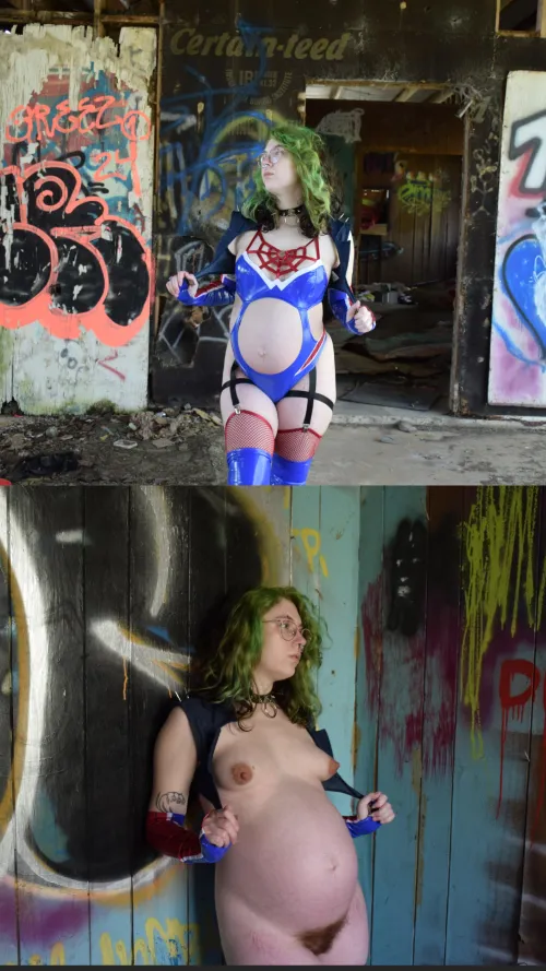 Pregnant pussy is the wettest pussy by galebkitty