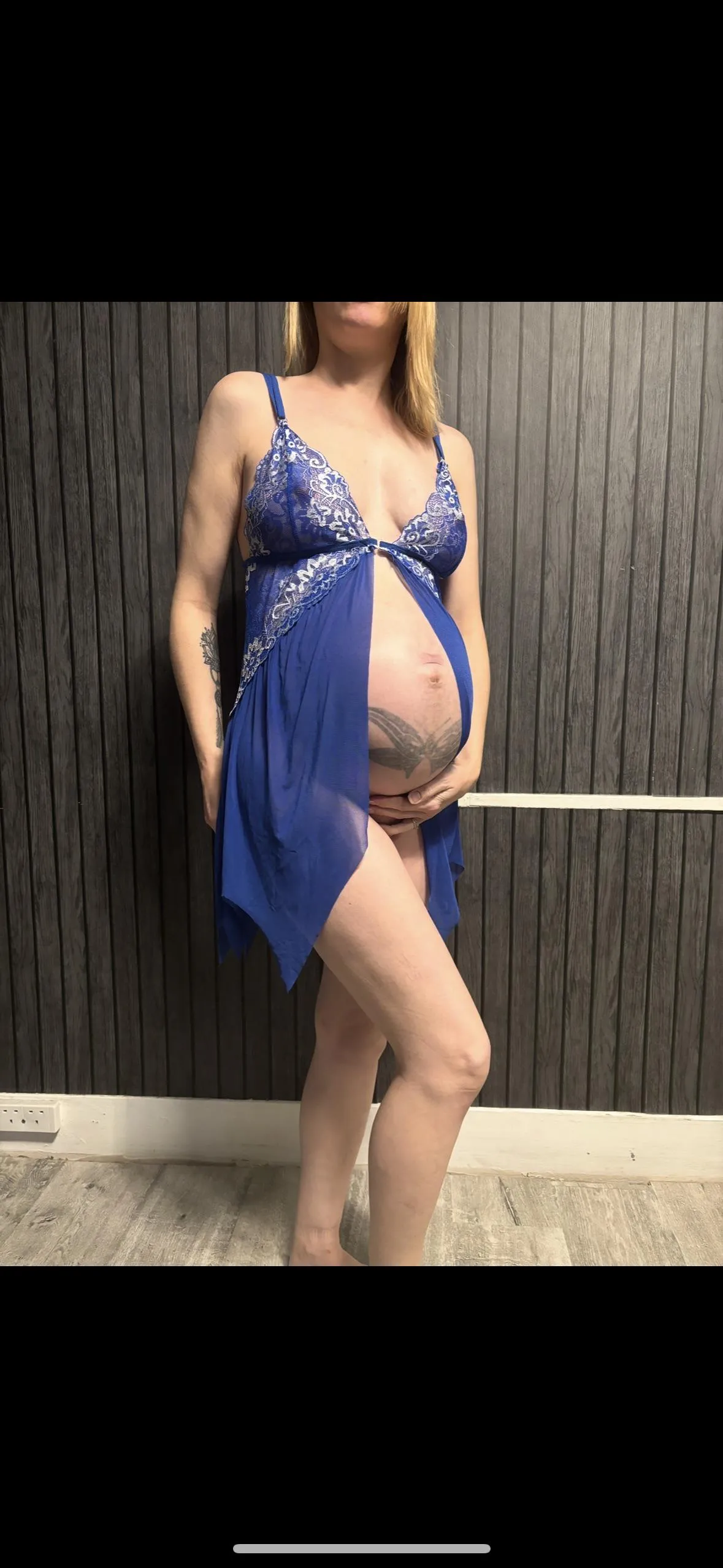 Pregnant and lingerie do it for you? posted by HankySpanky247