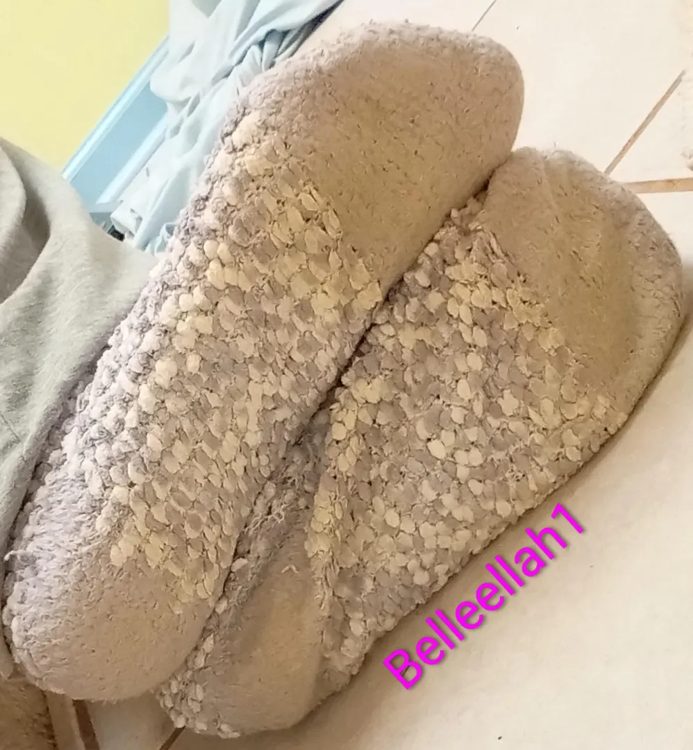 10 day worn fuzzy socks ready to ship! Message me to claim posted by Belleellah1