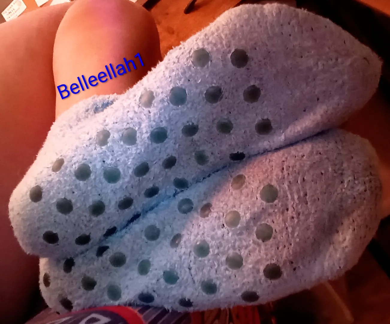 10 day worn fuzzy socks ready to ship! Message me to claim posted by Belleellah1